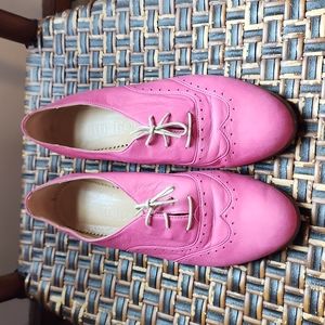 Julia Bo 🔥 hot pink flat Oxford 41/10